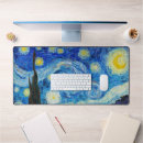Search for famous paintings mousepads The starry night