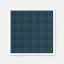 Search for blue and green plaid napkins Mother to be