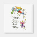 Search for angel magnets Flying