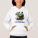 Search for panda kids hoodies Animals