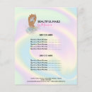 Search for nail technician flyers Manicure