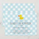 Search for duck baby boy shower invitations Cute