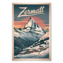 Search for vintage matterhorn posters Switzerland