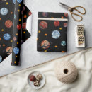 Search for outer space wrapping paper Stars