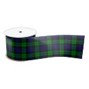 Search for black watch plaid ribbon Green