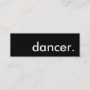 Search for performer business cards Dance