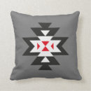 Search for red black gray pillows Pattern