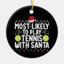 Search for tennis ornaments Xmas