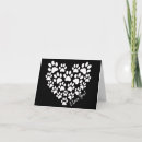 Search for paw print cards Veterinarian
