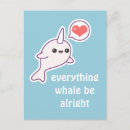 Search for whale postcards Pun