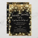 Search for black and gold baby shower invitations Star