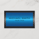 Search for blue border business cards Consultant