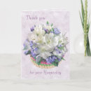 Search for forget me not thank you cards Floral