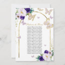 Search for purple butterfly quinceanera invitations Floral