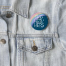 Search for she her buttons Rainbow
