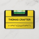 Search for funny handyman business cards Carpenter