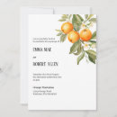 Search for orange blossom wedding invitations Florida