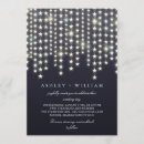 Search for evening wedding invitations Dark blue