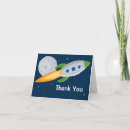 Search for outer space thank you cards Moon