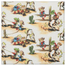 Search for vintage western fabric Cowboy