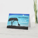 Search for giraffe christmas cards Africa