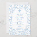 Search for blue toile invitations Vintage