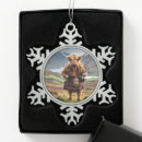 Search for scottish highland cow ornaments Funny