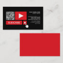 Search for youtube business cards Vlogger