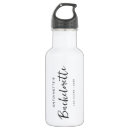 Search for bridesmaid water bottles Black and white