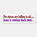 Search for rapture bumper stickers Jesus