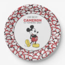Search for mickey mouse paper plates First birthday