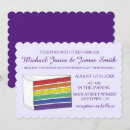Search for gay pride wedding invitations Love is love