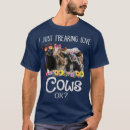 Search for i love cows tshirts Cartoon style