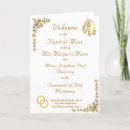 Search for traditional wedding programs Catholic