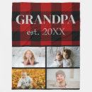 Search for buffalo plaid blankets Grandpa