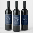 Search for graduation wine labels Navy blue