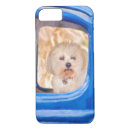 Search for bichon frise iphone cases Blue