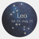 Search for leo zodiac stickers Blue