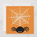 Search for spider web invitations Orange