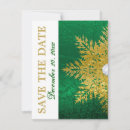 Search for snowflake save the dates Gold
