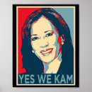 Search for political campaign posters Harris