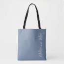 Search for dusty blue bags Script