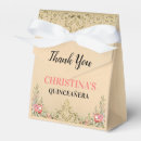Search for quinceanera favor boxes Gold