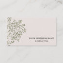 Search for olive branch business cards Chef