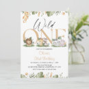 Search for cheetah birthday invitations Watercolor greenery gold
