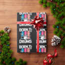 Search for drum wrapping paper Rock