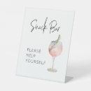 Search for snack signs For her