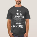 Search for funny law student tshirts advocate