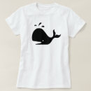 Search for whale tshirts Black and white