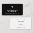 Search for pastor business cards Professional